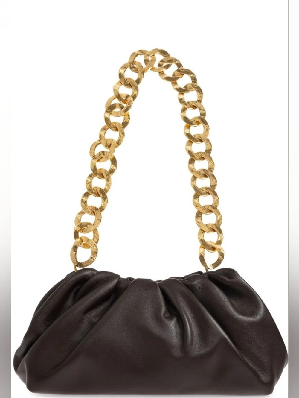 Cult Gaia Dulce Shoulder Bag in Luwak brown Nwt